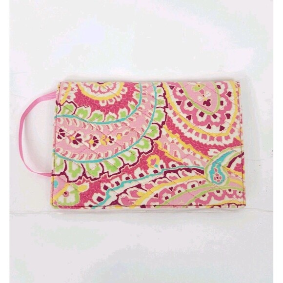 Vera Bradley Paper Back Book Cover Capri Melon Vintage Retired New With Tags - Picture 3 of 9